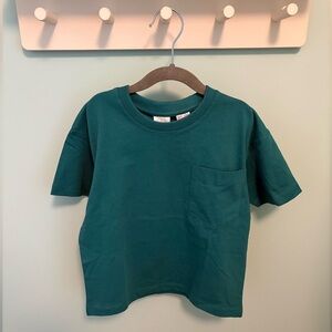 ZARA PLAIN POCKET T-SHIRT